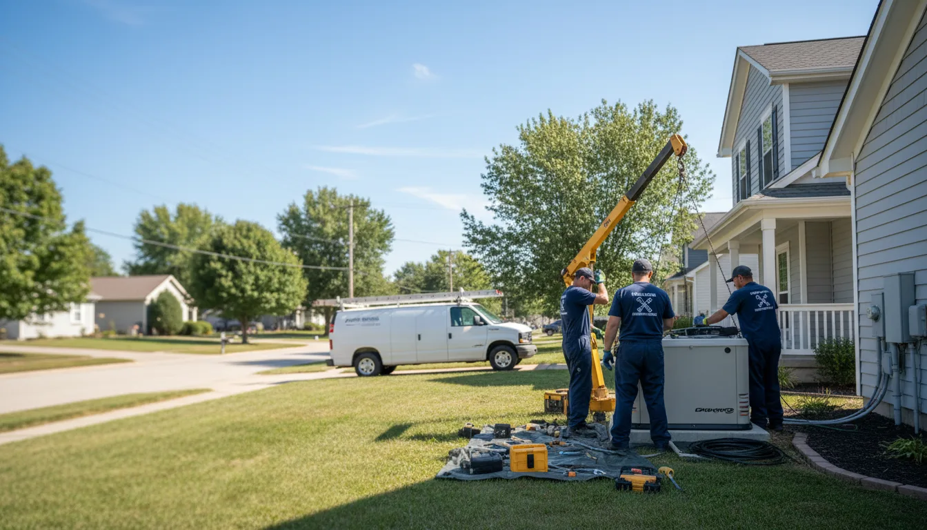 Generator Installation in South Milford, IN near me